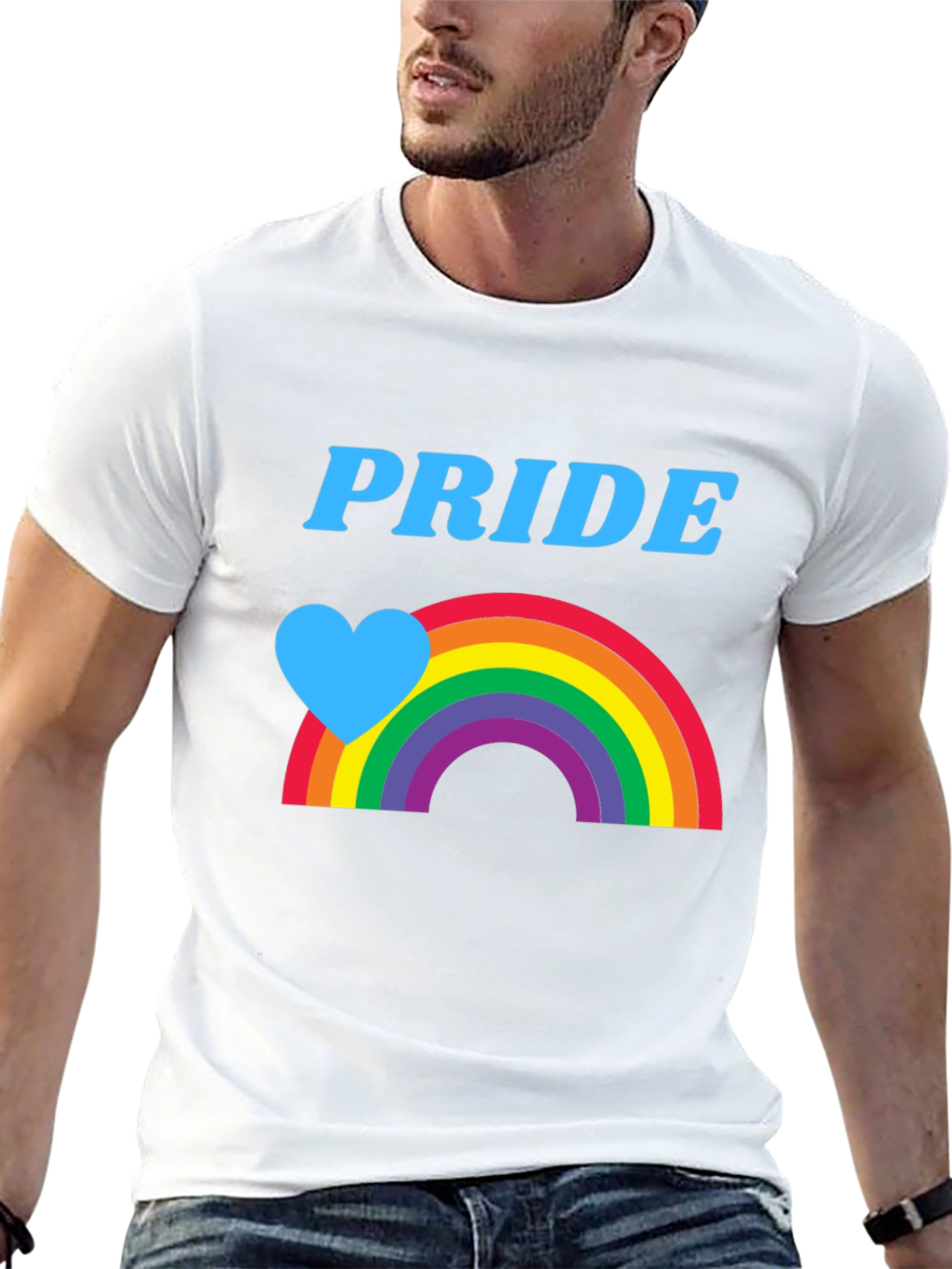 Pride Rainbow Graphic T-Shirt