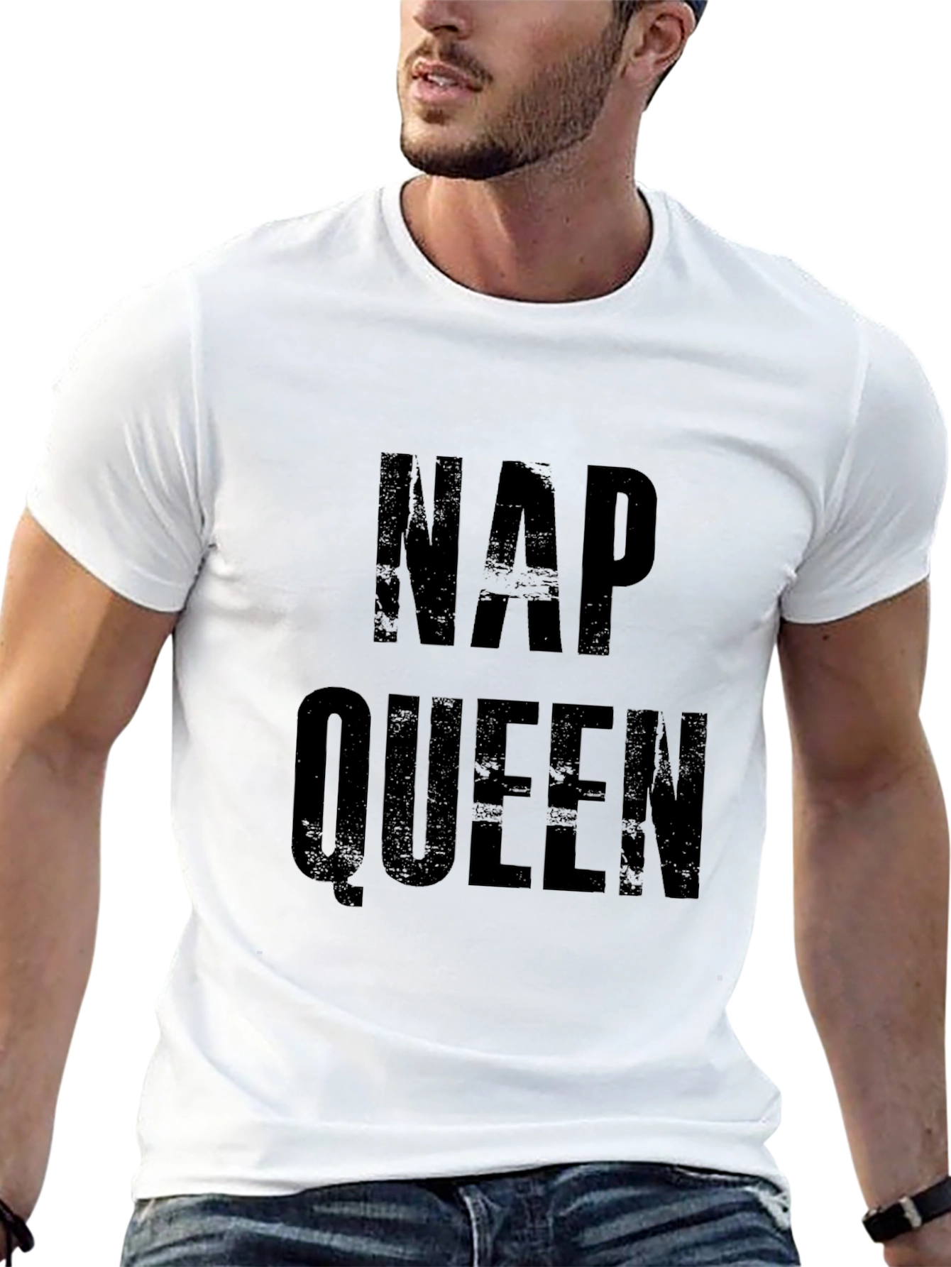 Nap Queen Black Graphic Tee