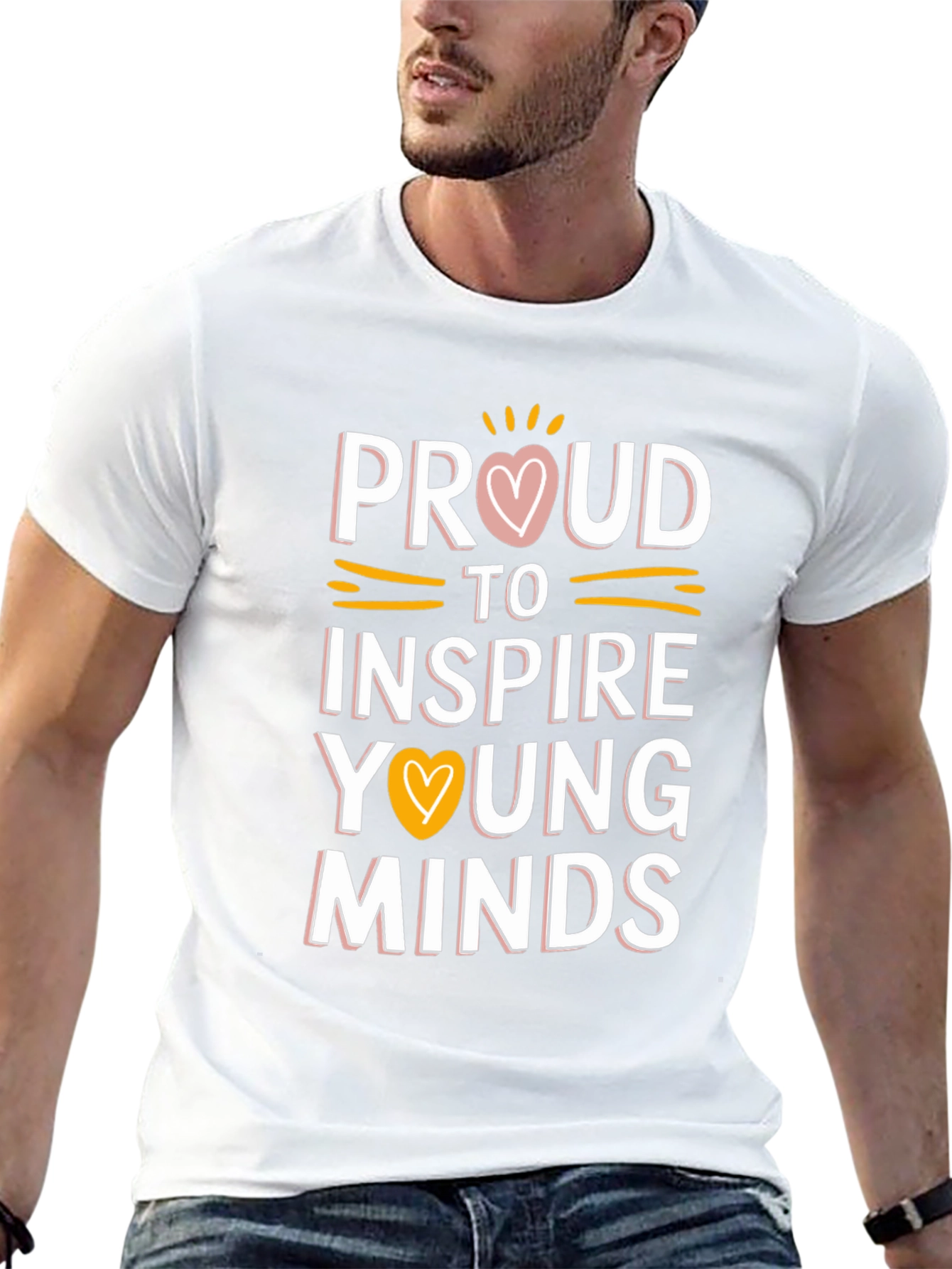 Proud to Inspire Young Minds Graphic T-Shirt