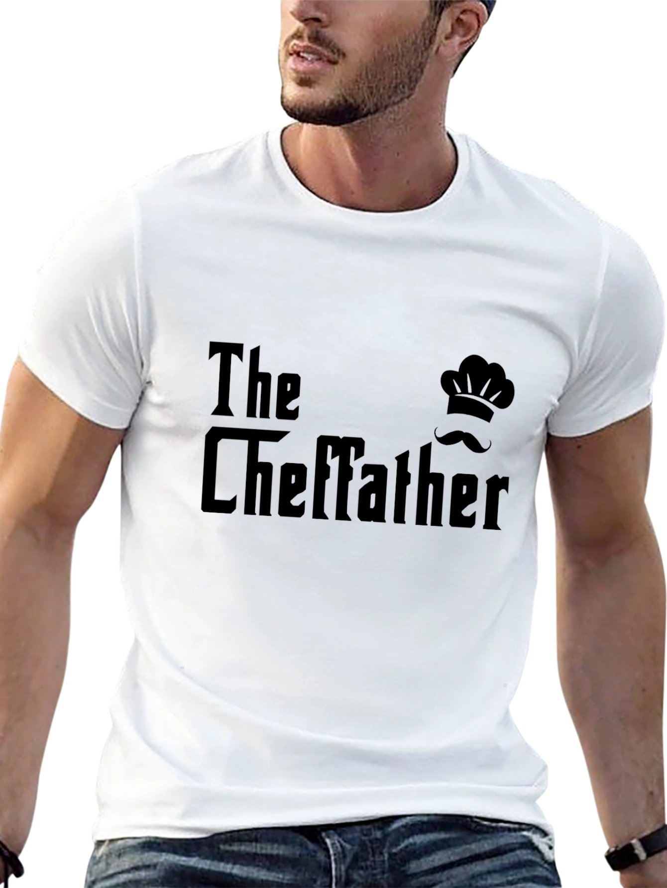 The Cheffather T-Shirt - Funny Chef Dad Gift