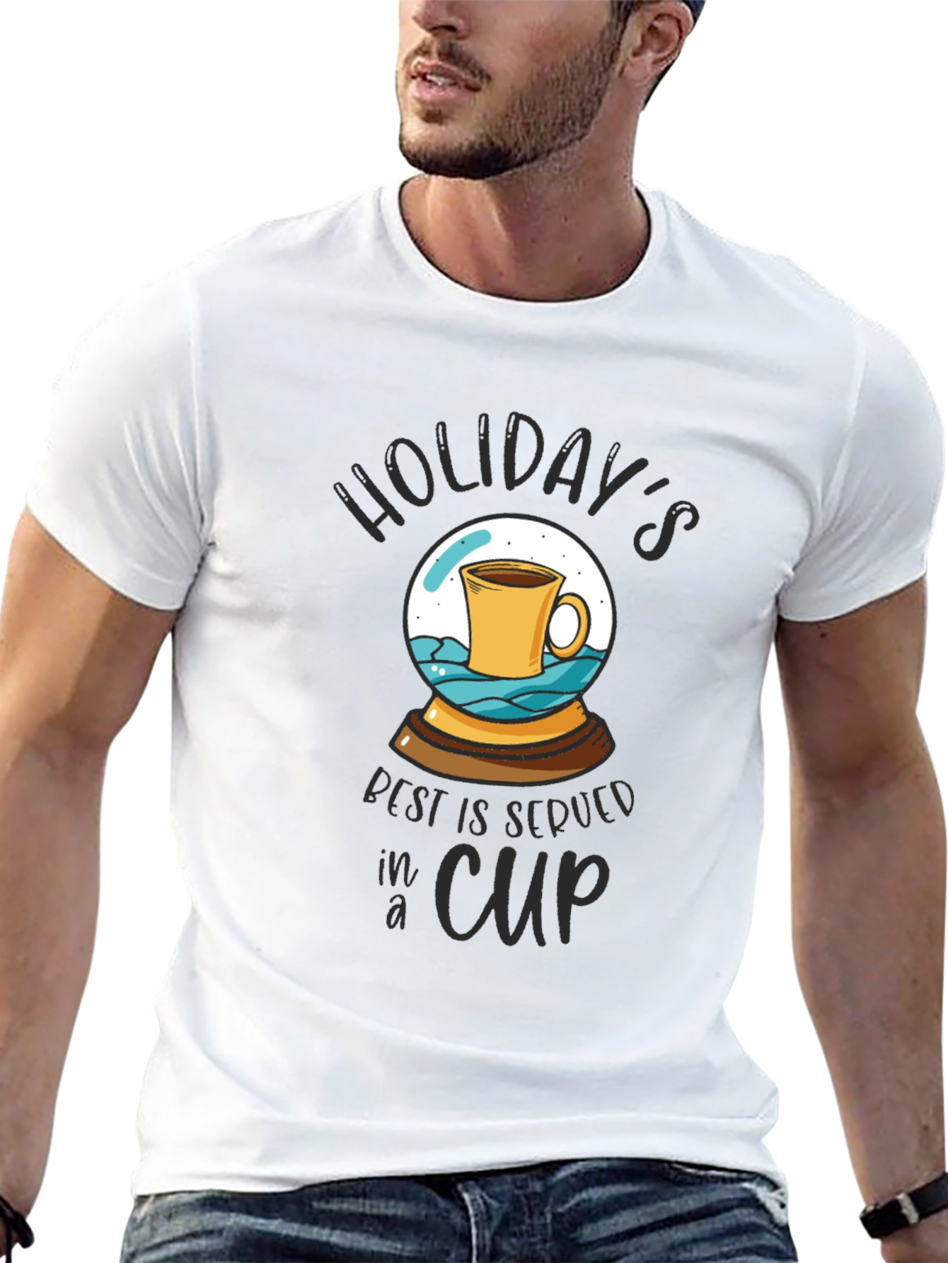 Holidays Best Served in a Cup T-Shirt