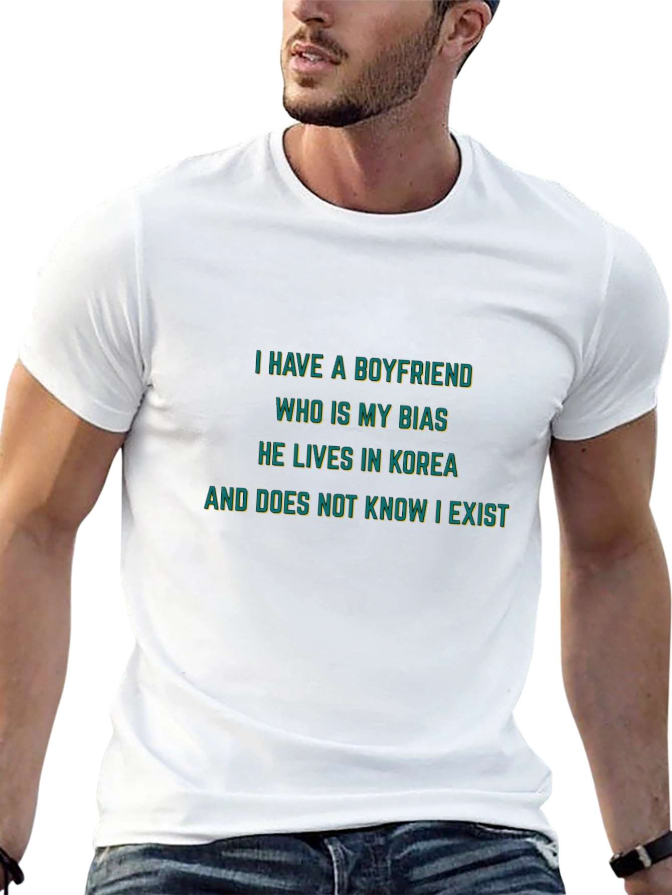 Boyfriend Bias Novelty T-Shirt