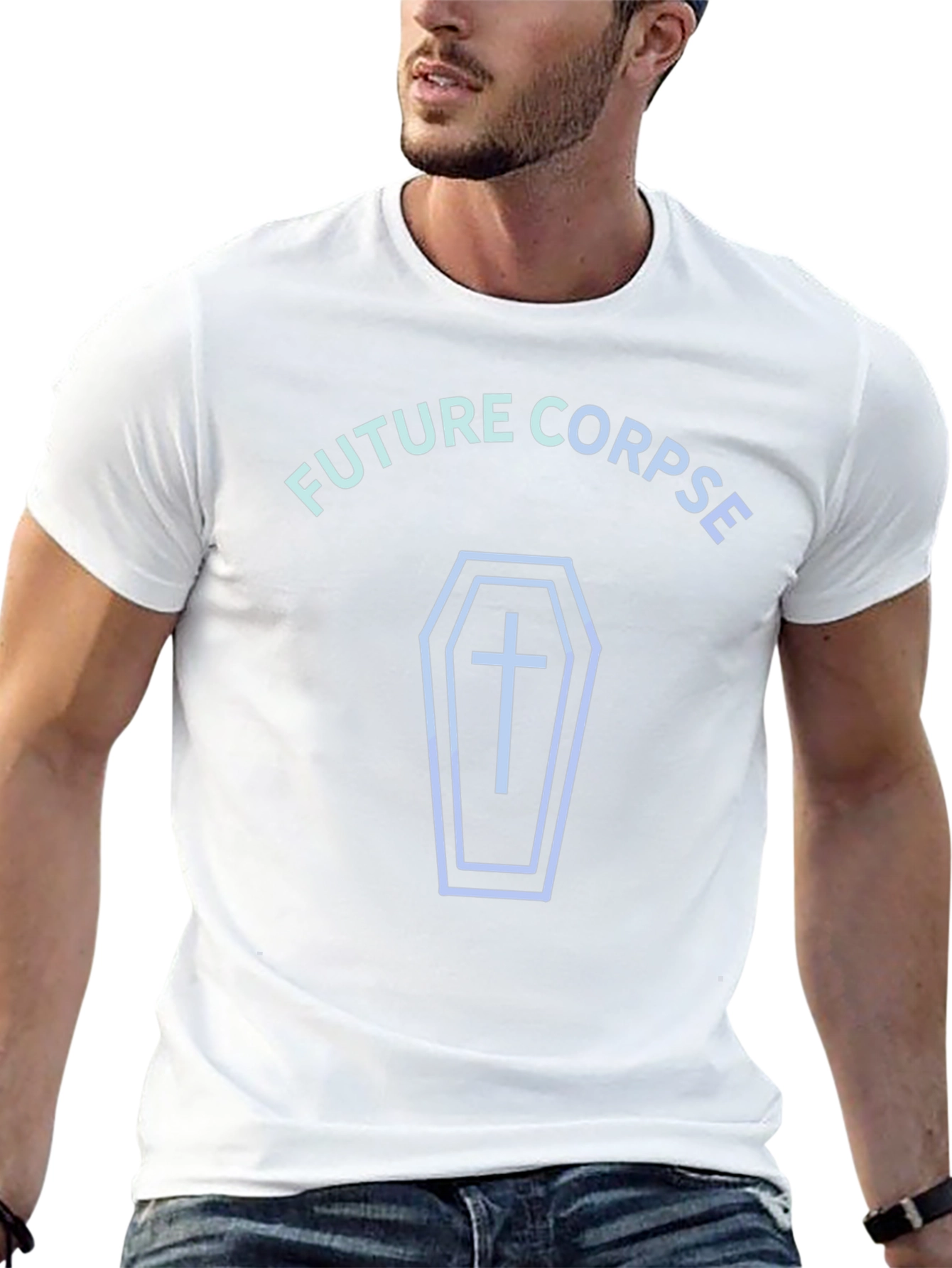 Future Corpse Graphic T-Shirt - Black