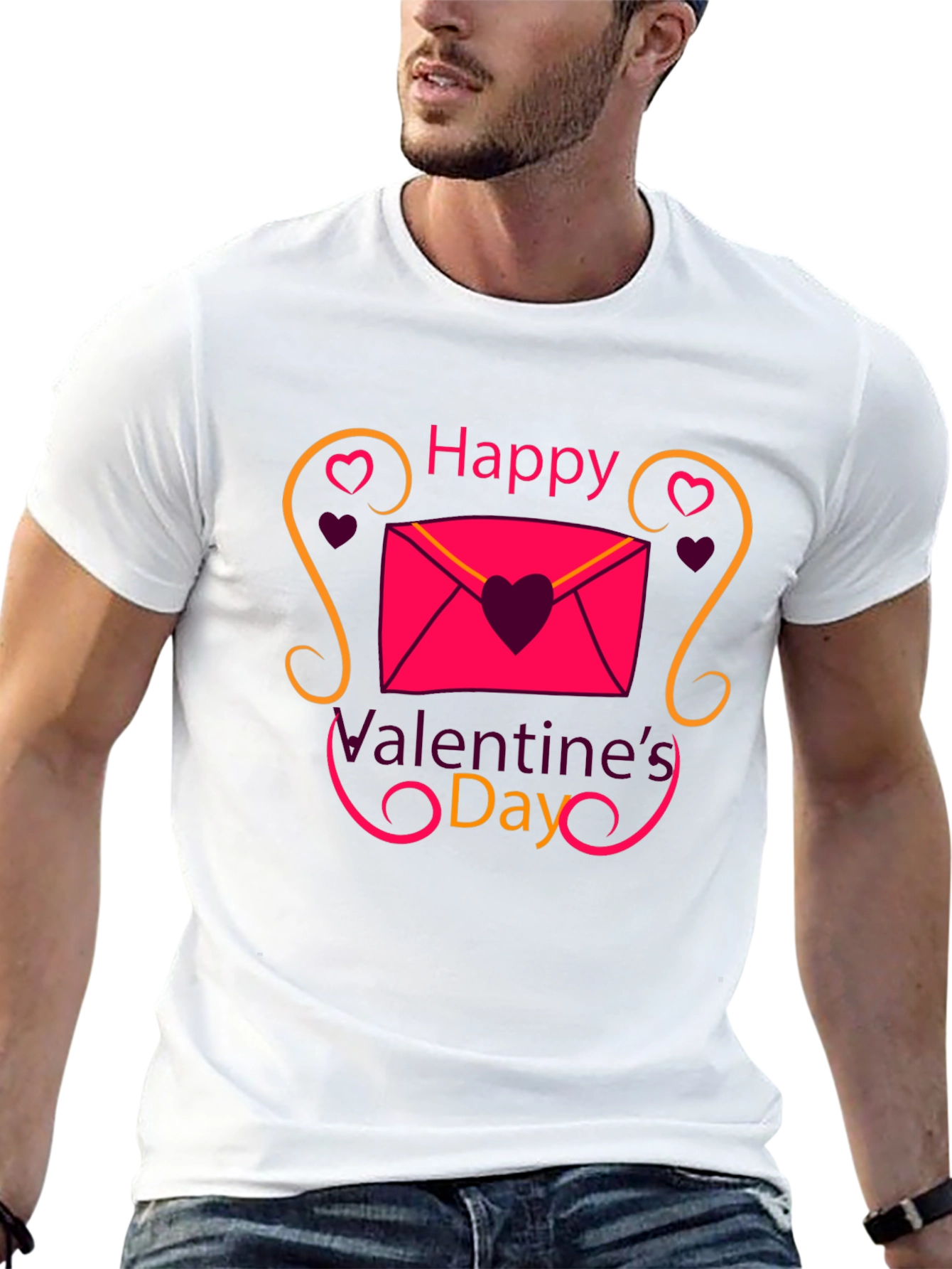 Happy Valentines Day Graphic Tee Shirt