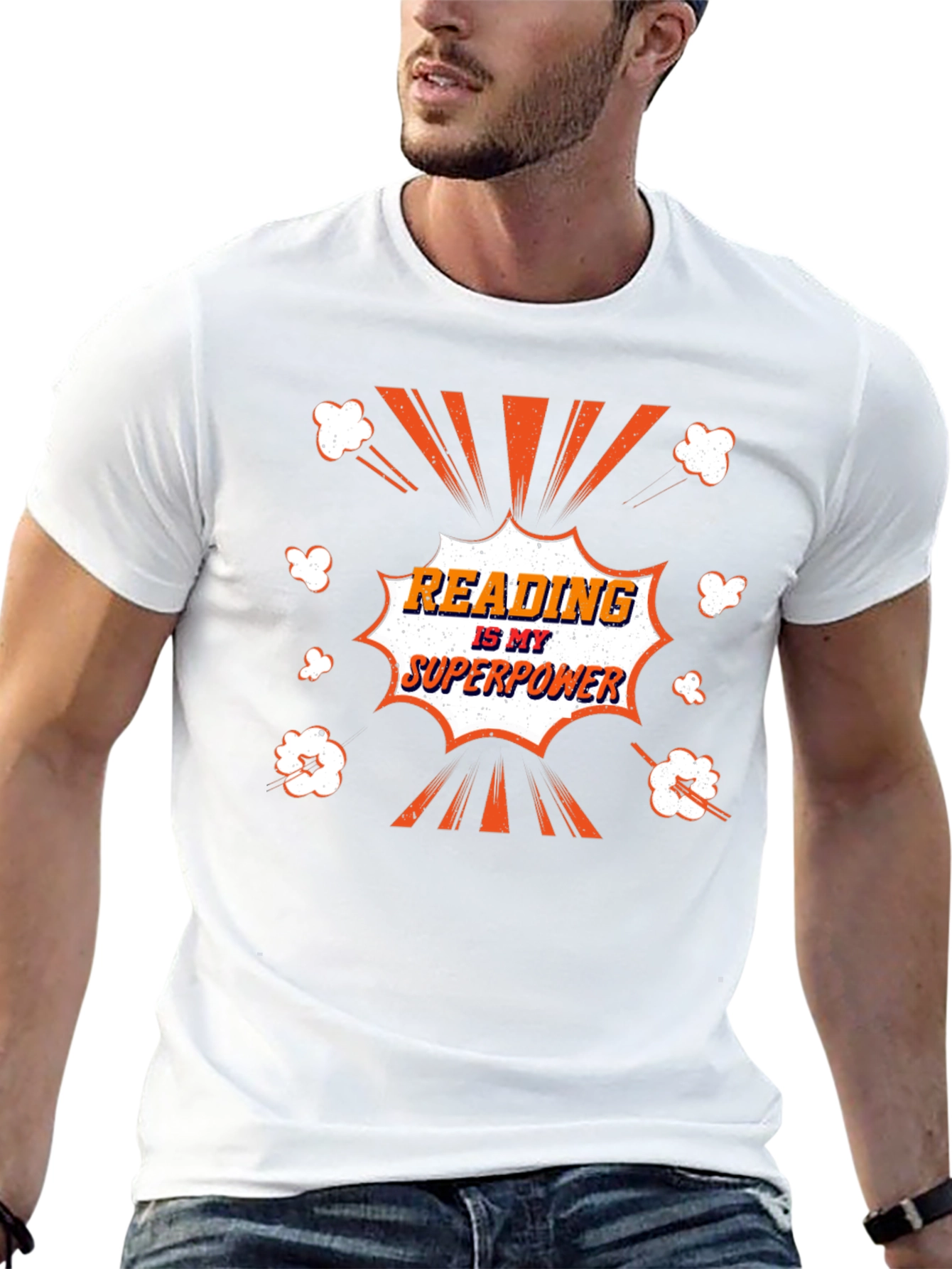 Reading is my Superpower Graphic T-Shirt