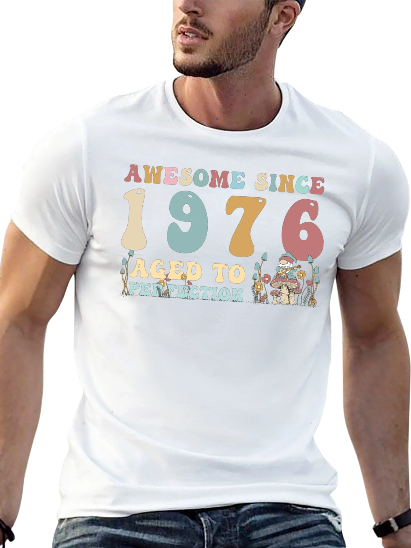 Awesome Since 1976 Graphic T-Shirt