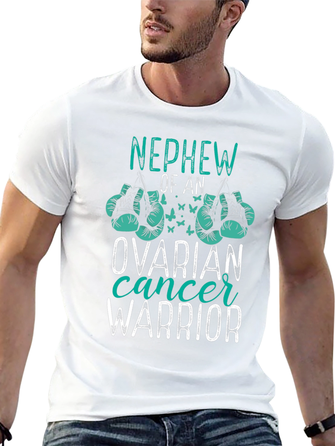 Nephew of an Ovarian Cancer Warrior T-Shirt