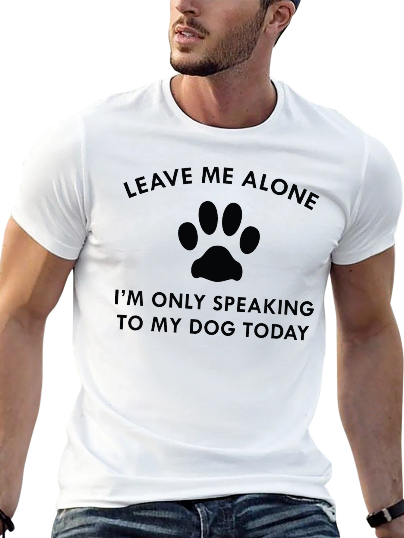 Leave Me Alone Dog Lover T-Shirt