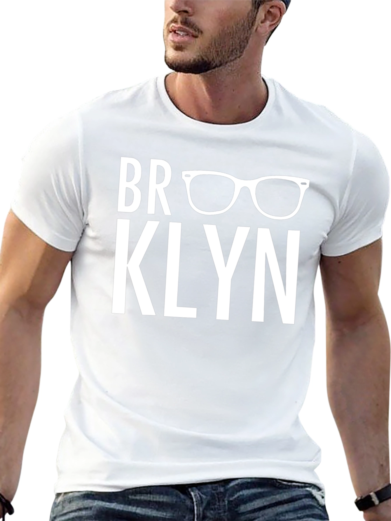 Brooklyn Graphic Tee - Stylish Black T-Shirt
