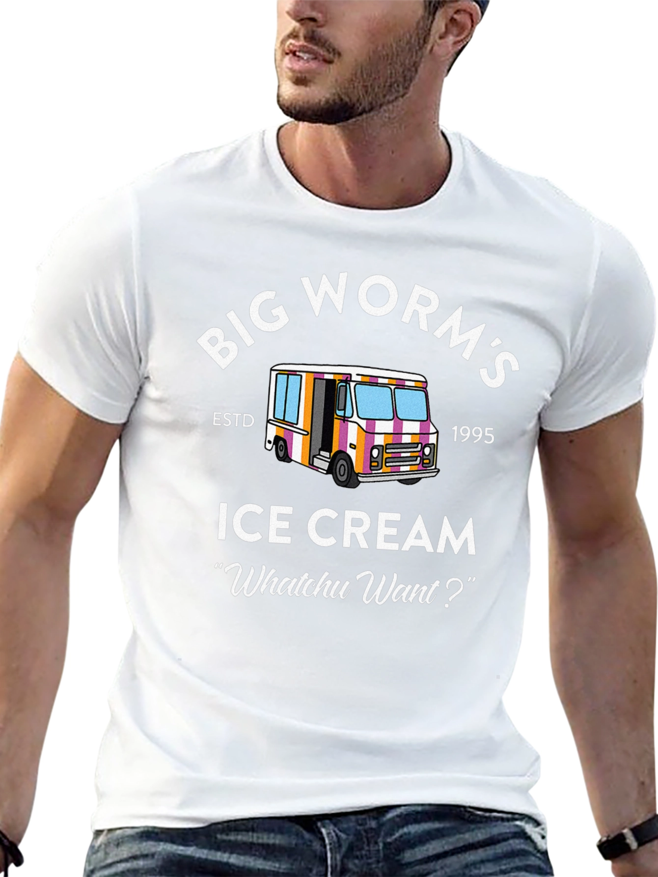 Big Worms Ice Cream T-Shirt -