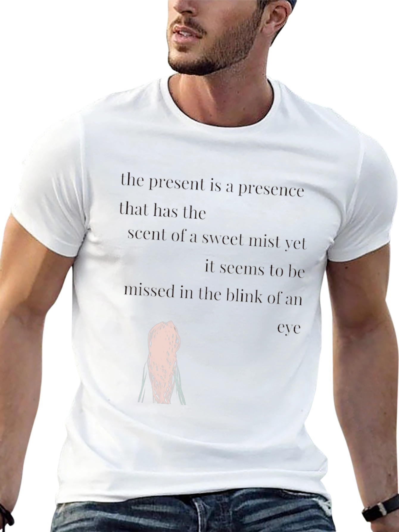Present Moment T-Shirt - Poetic Graphic Tee