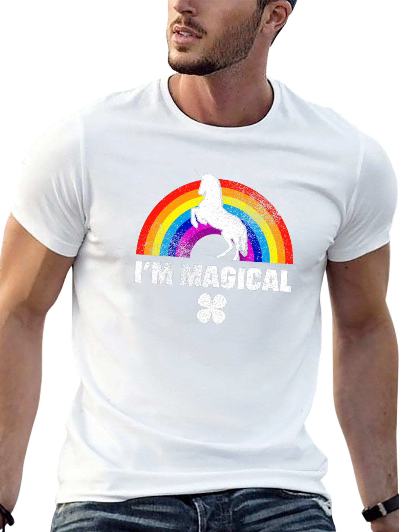 Im Magical Unicorn Rainbow T-Shirt