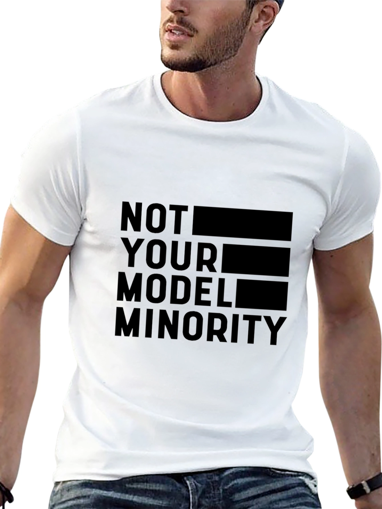 Statement Tee: Not Your Model Minority