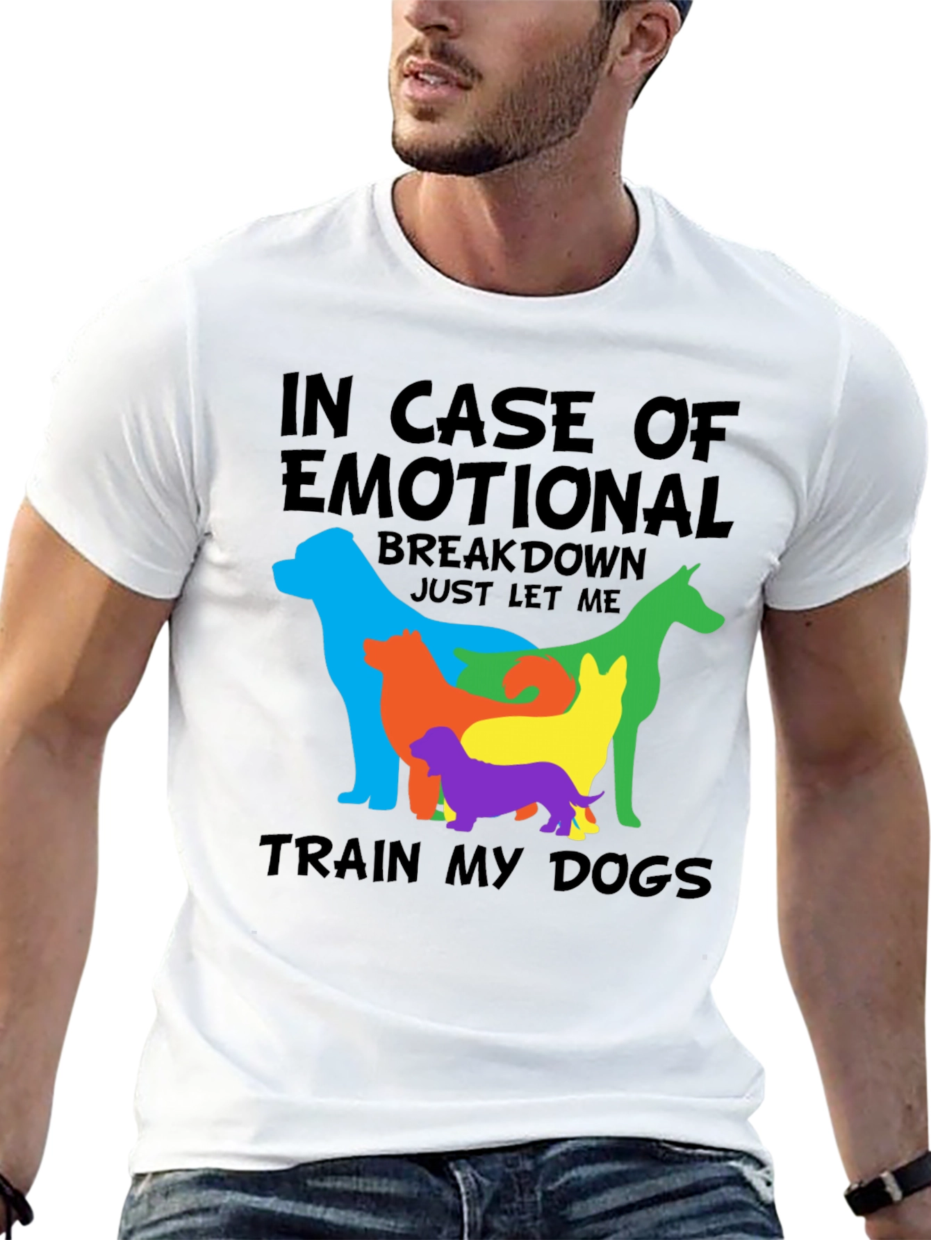 Emotional Support Dogs Graphic Tee