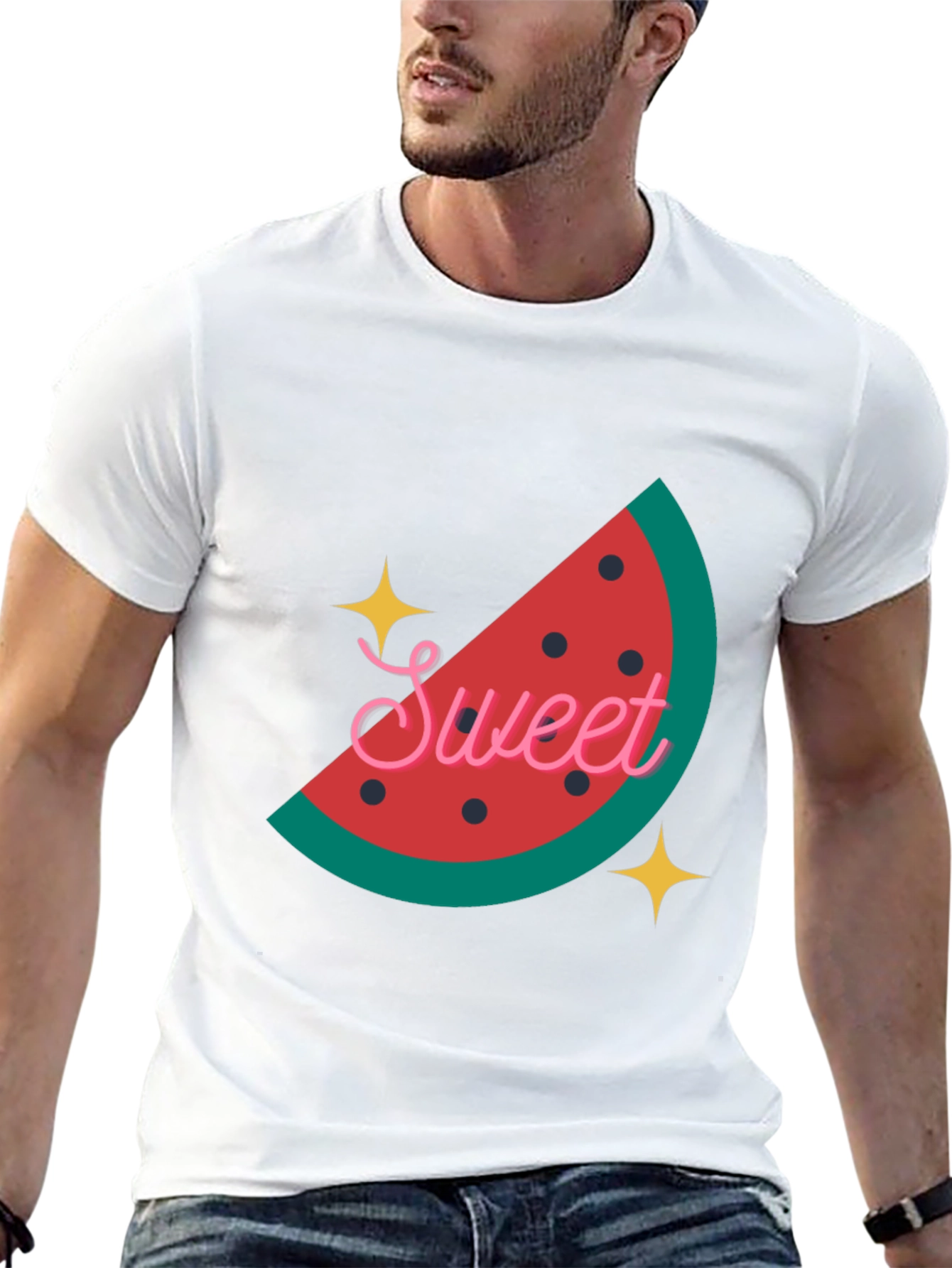 Sweet Watermelon Graphic Tee - Summer Style