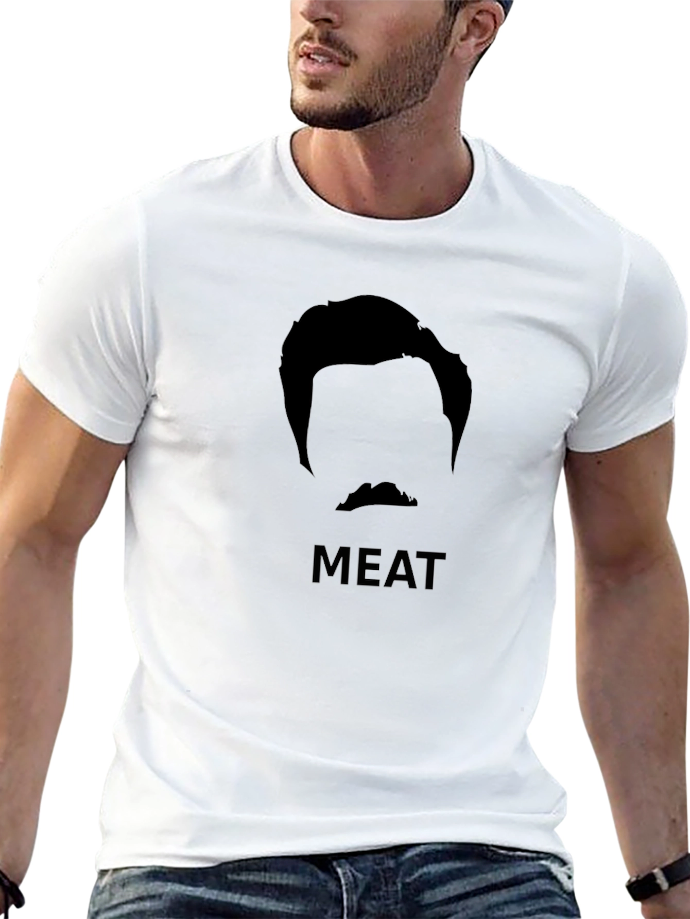Ron Swanson MEAT T-Shirt