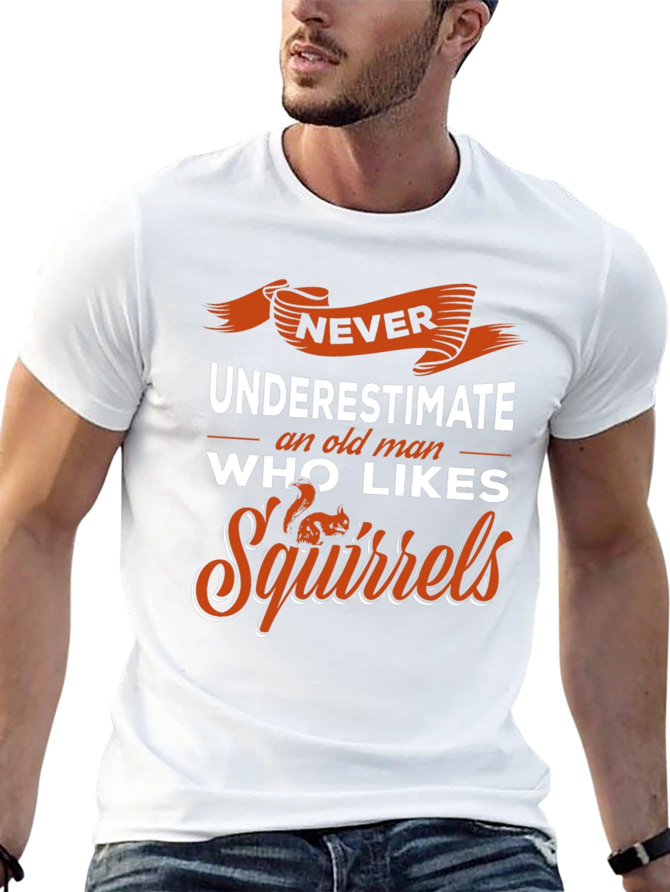 Never Underestimate Squirrel Lover T-Shirt