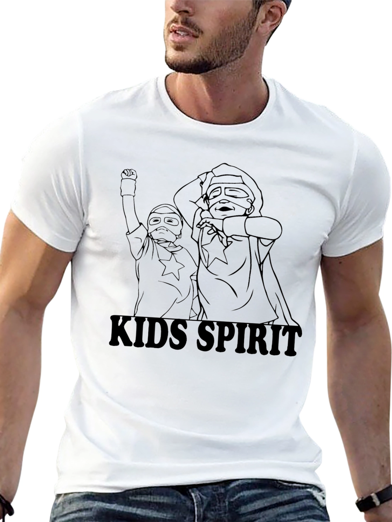 Kids Spirit Graphic T-Shirt