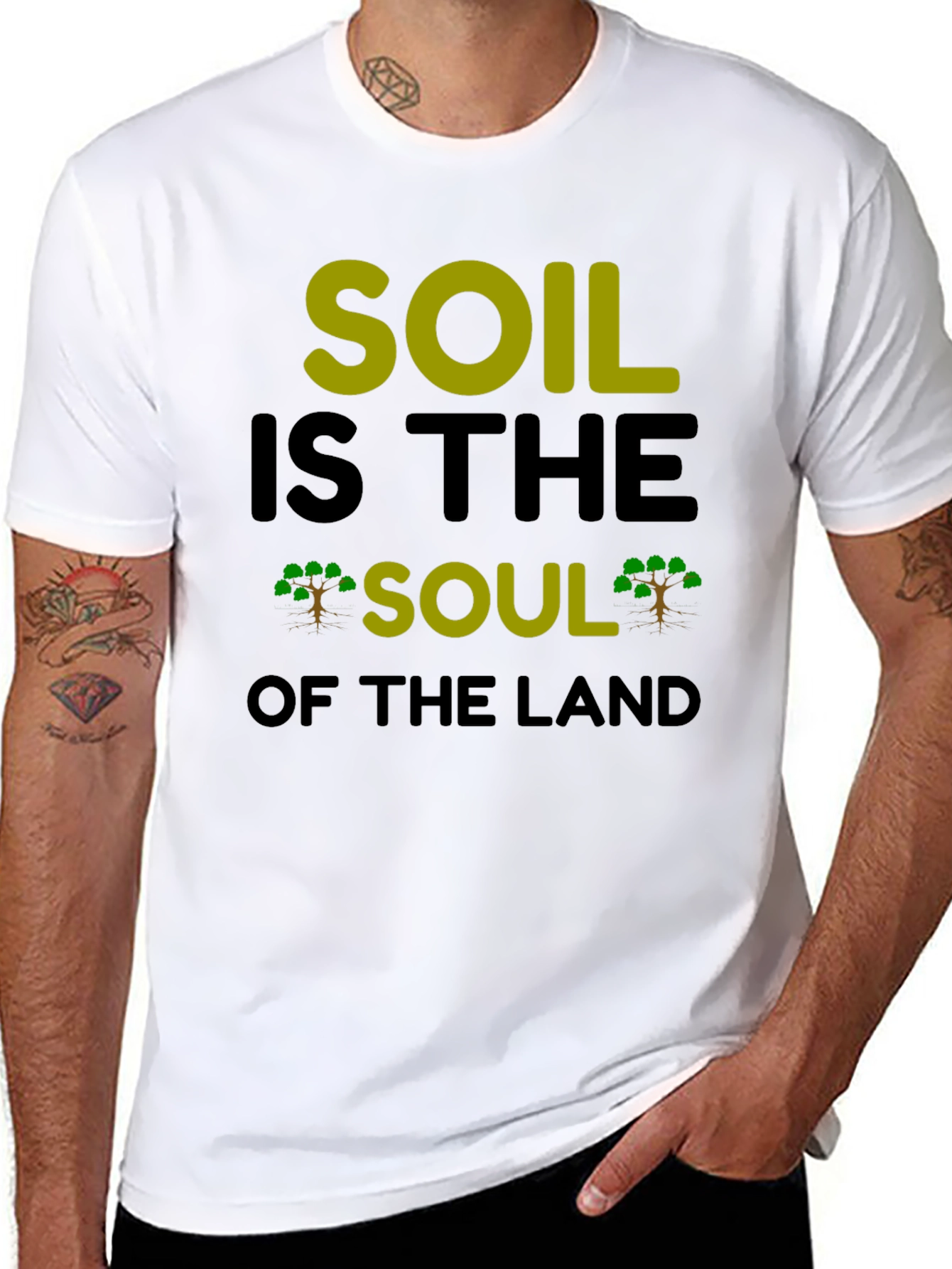 Soil is the Soul T-Shirt - Earth Day Tee