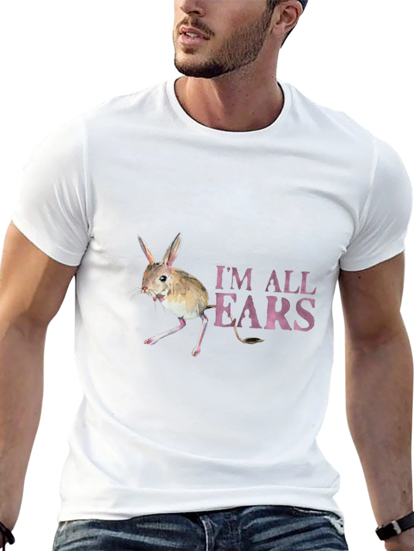 Im All Ears T-Shirt - Jerboa Graphic Tee