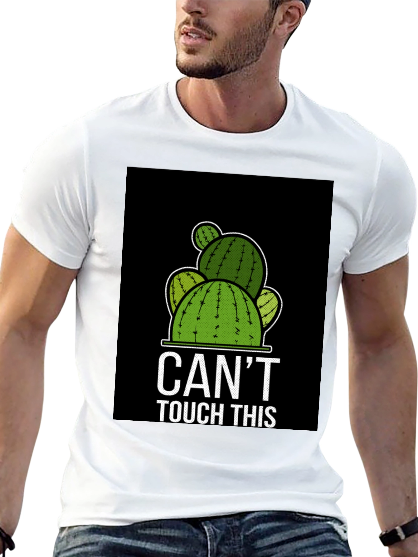 Cant Touch This Cactus Graphic Tee
