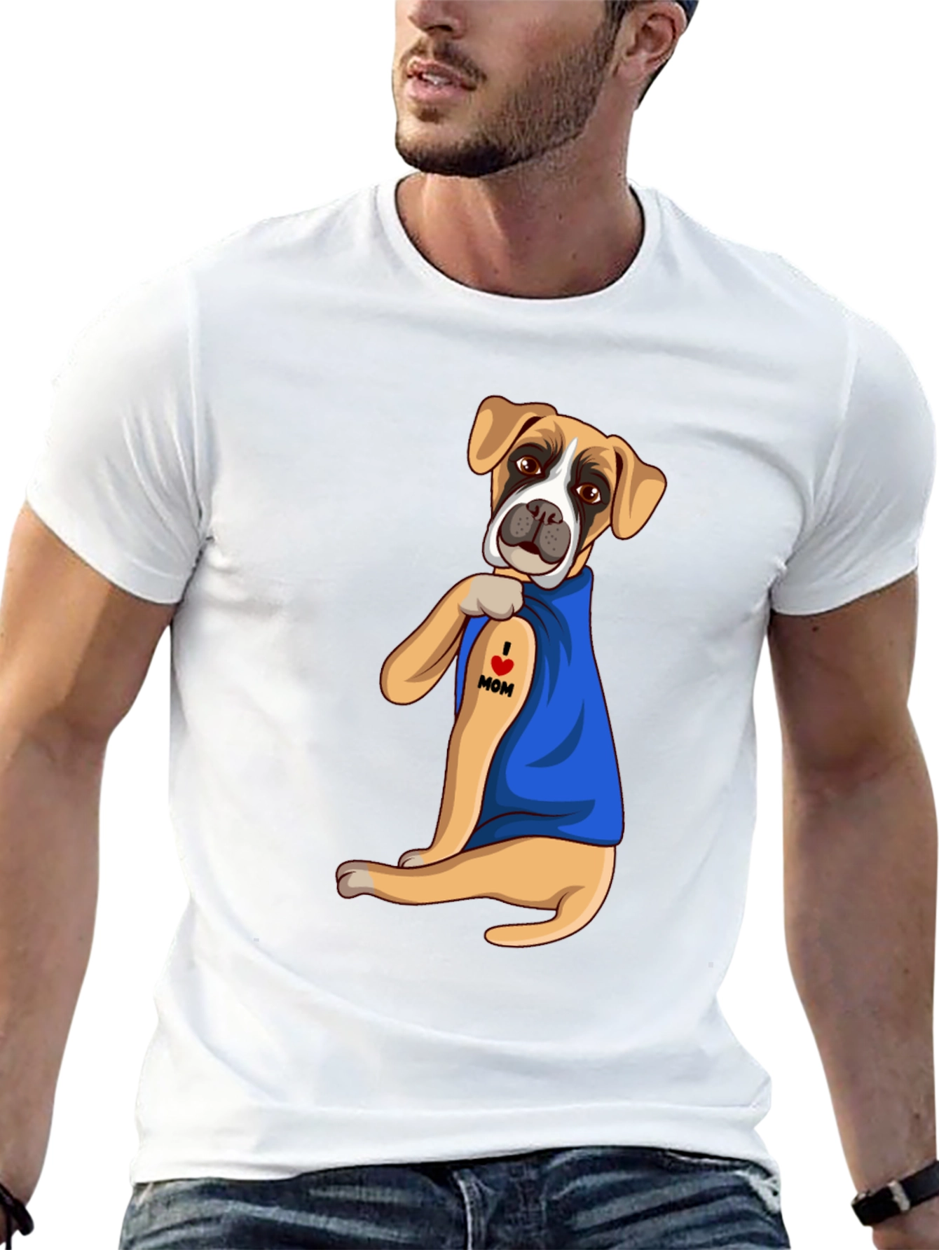 Dog Mom Tattoo T-Shirt