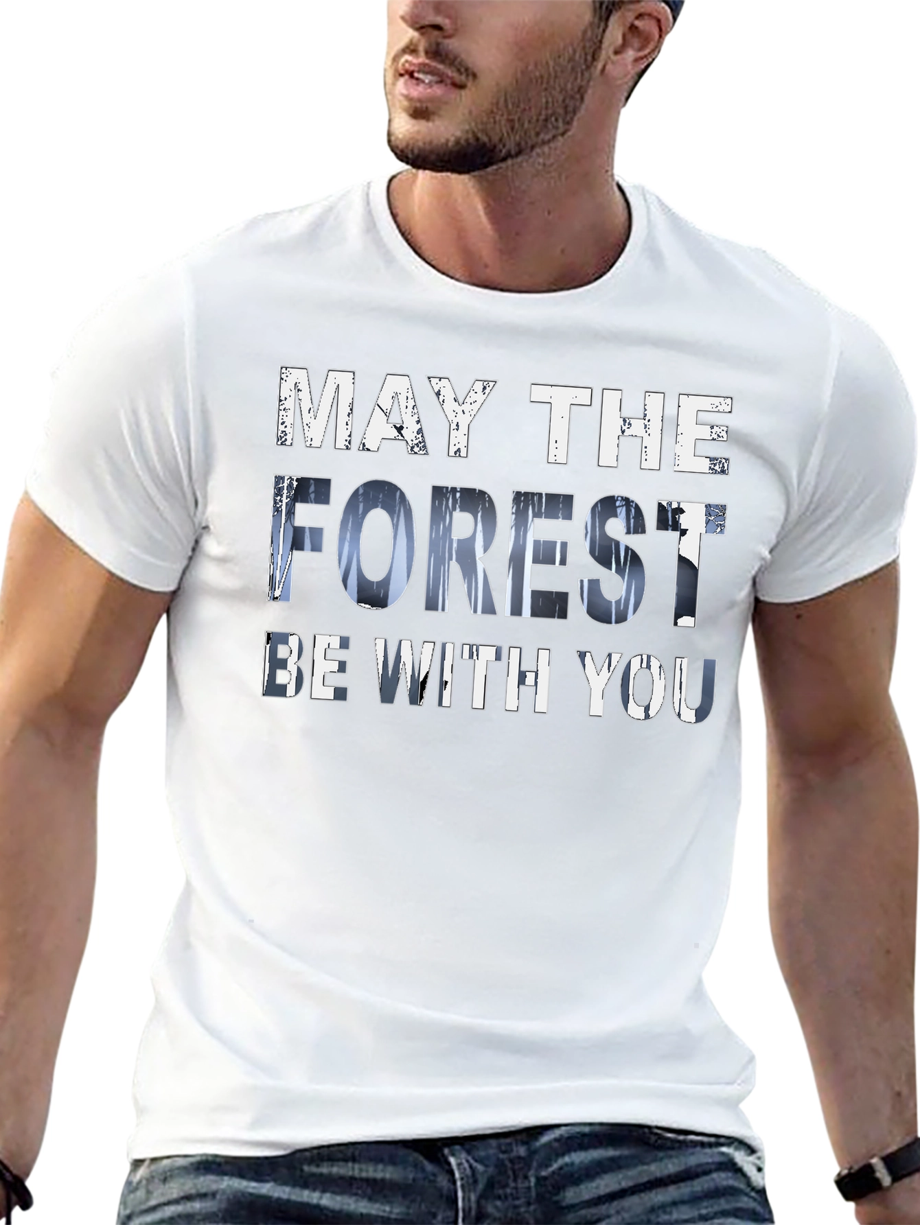 May The Forest Be With You Graphic T-Shirt