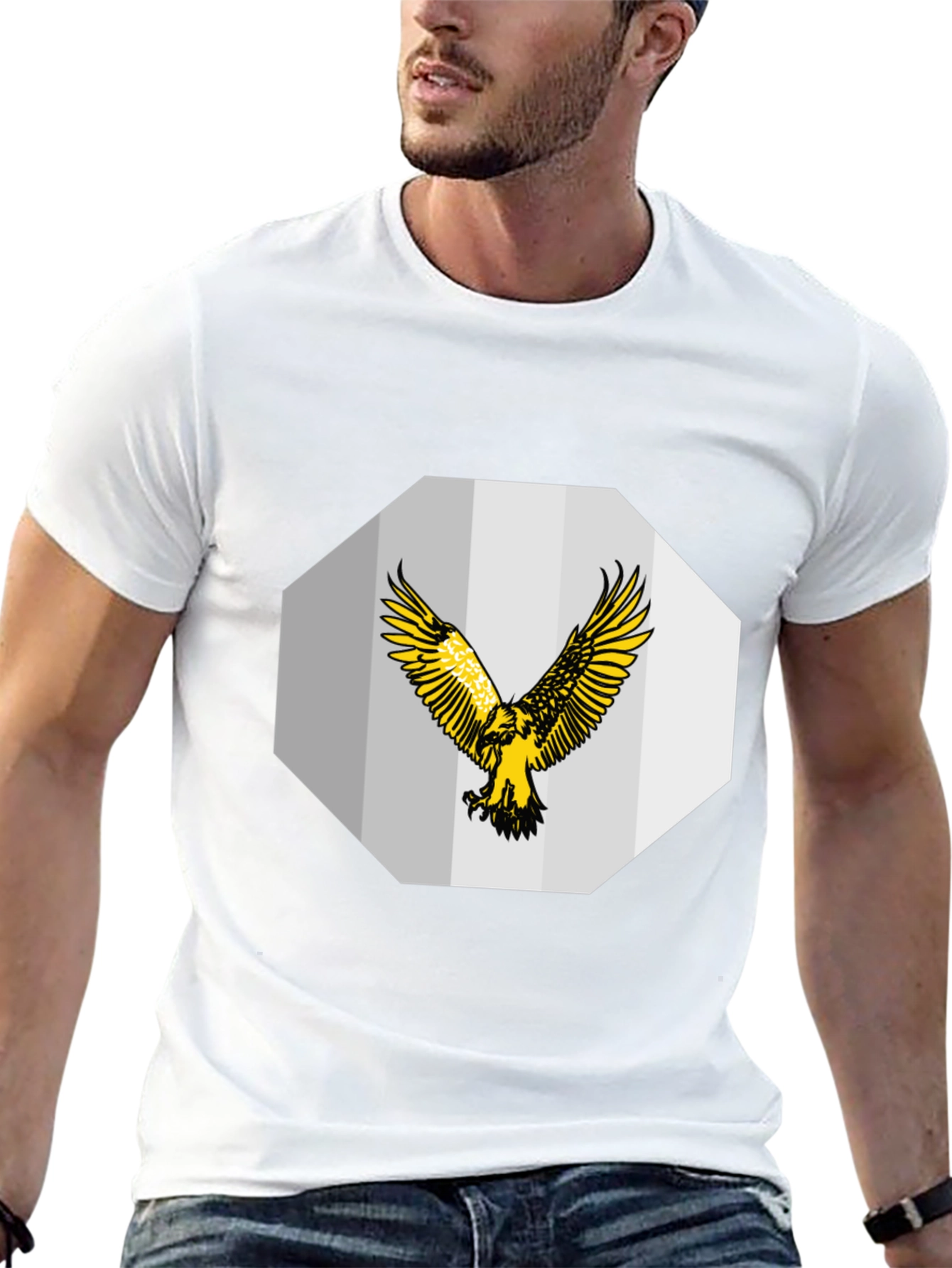 Eagle Graphic Black T-Shirt