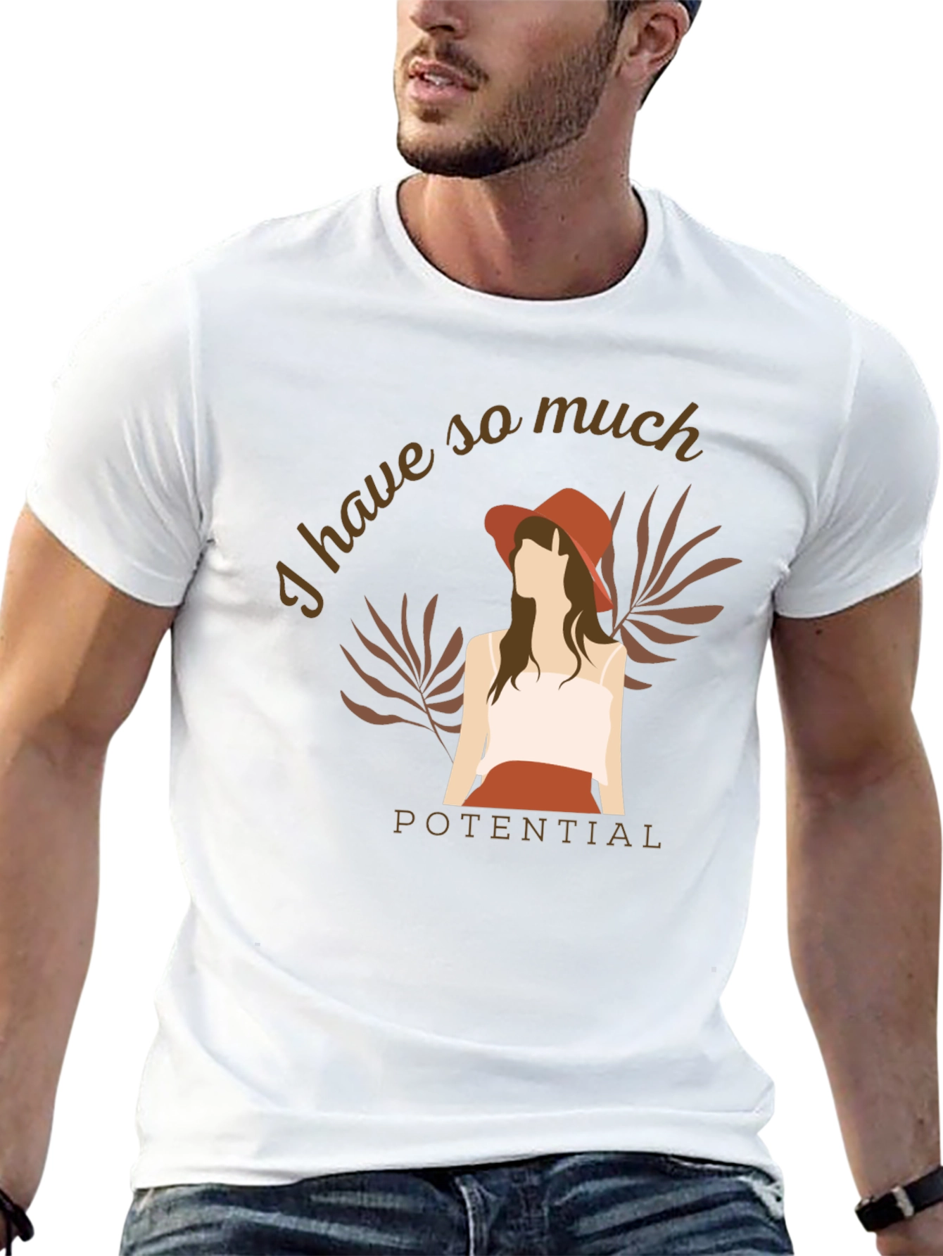 Potential Graphic T-Shirt - Trendy Casual Tee