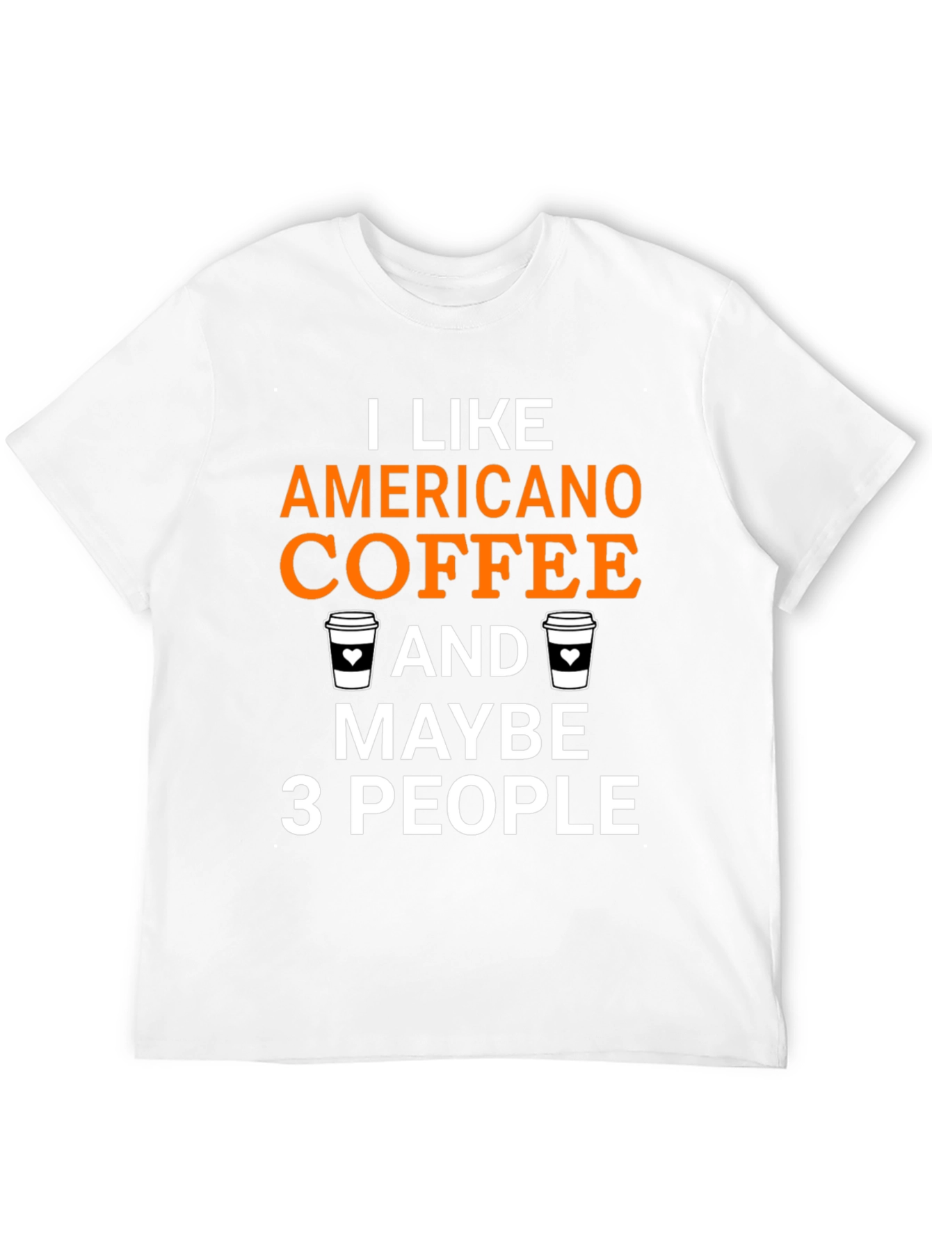Americano Coffee Lover T-Shirt - Funny Graphic Tee