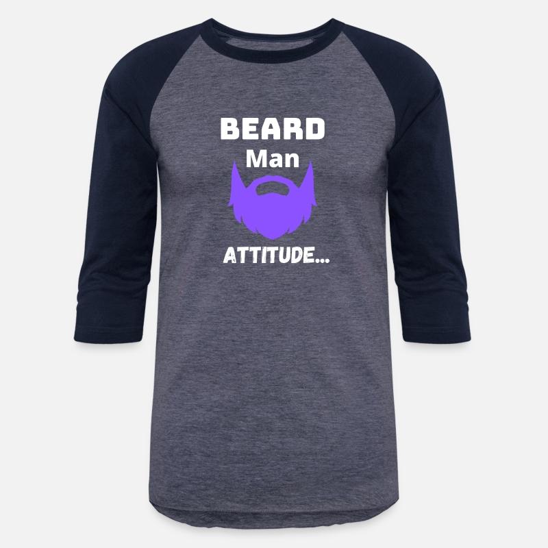 Beard man attitude