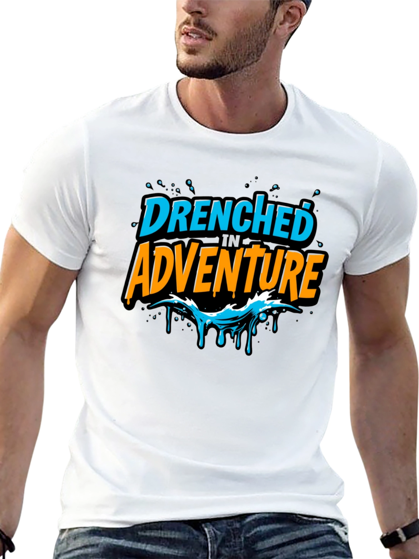 Drenched in Adventure Graphic T-Shirt