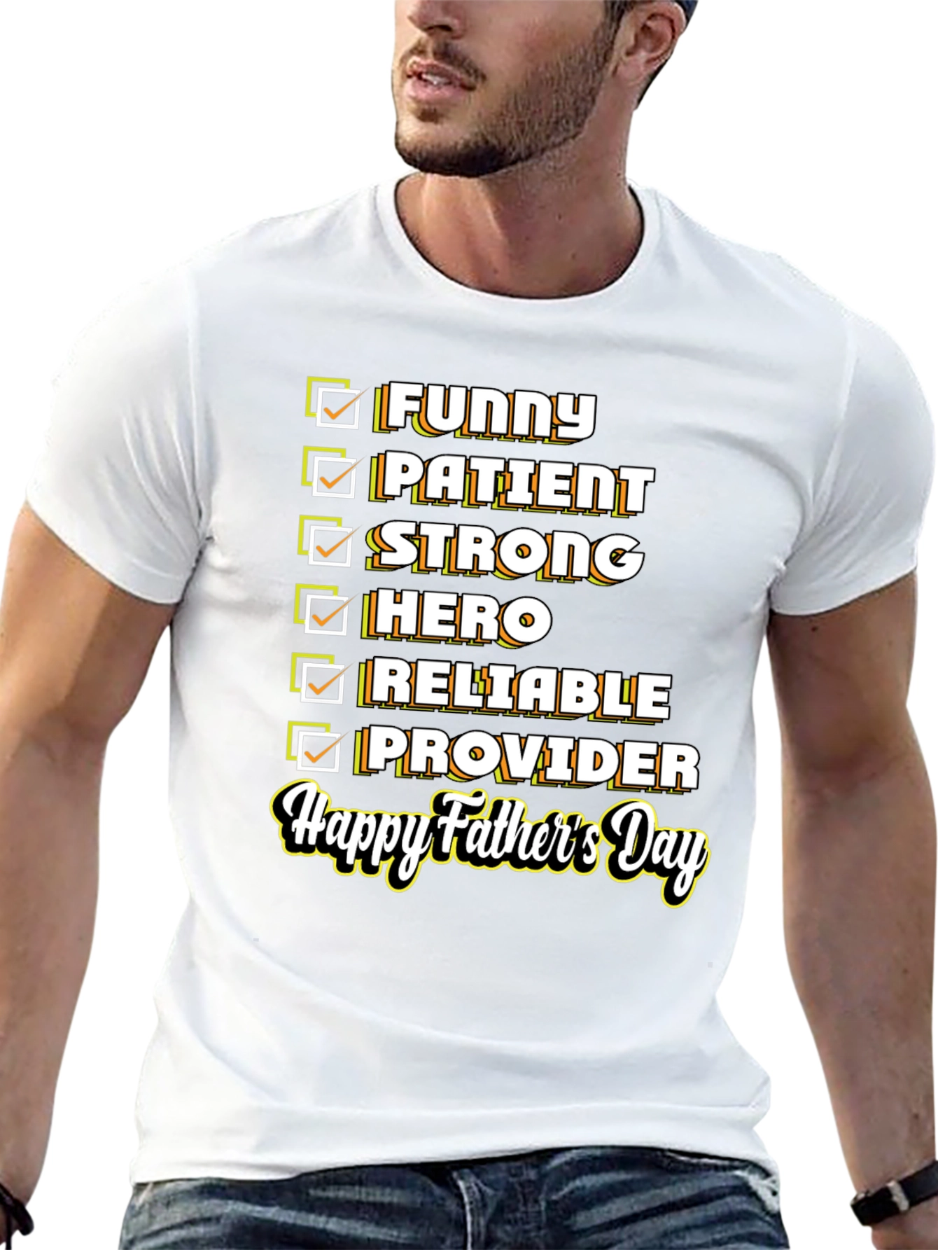 Funny Patient Strong Dad T-Shirt