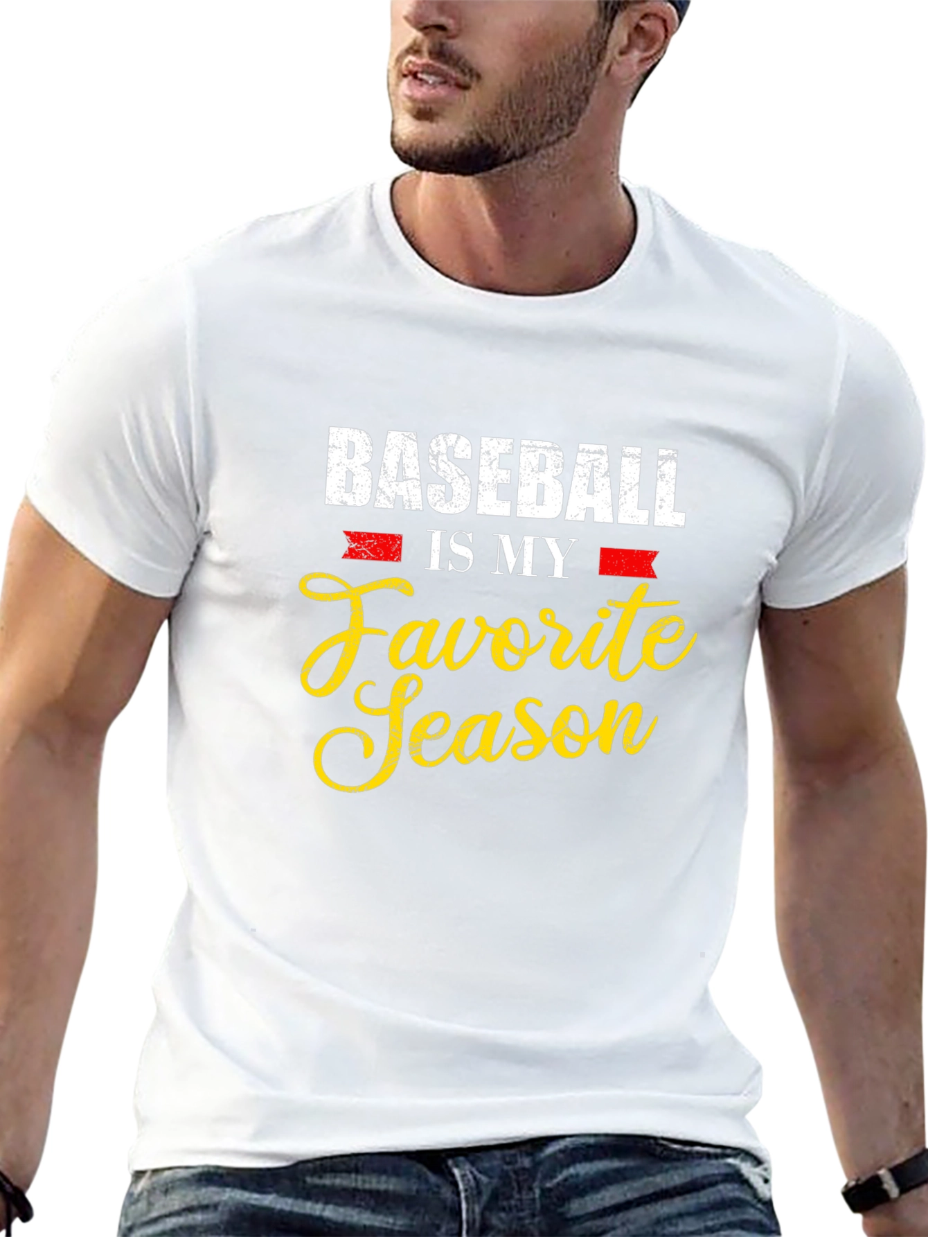 Baseball is My Favorite Season Graphic Tee