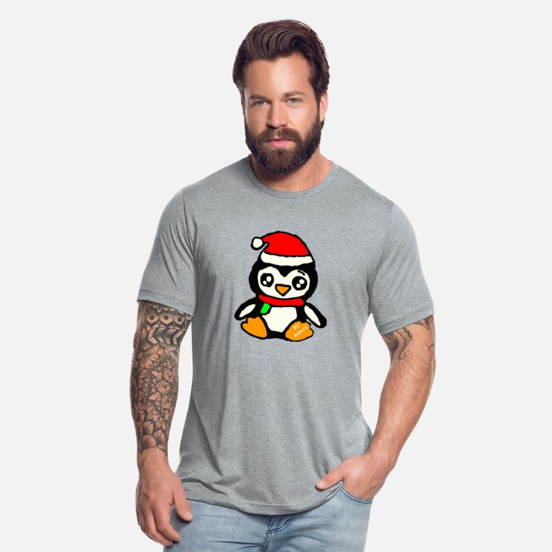 Christmas tux Classic T Shirt vectorized