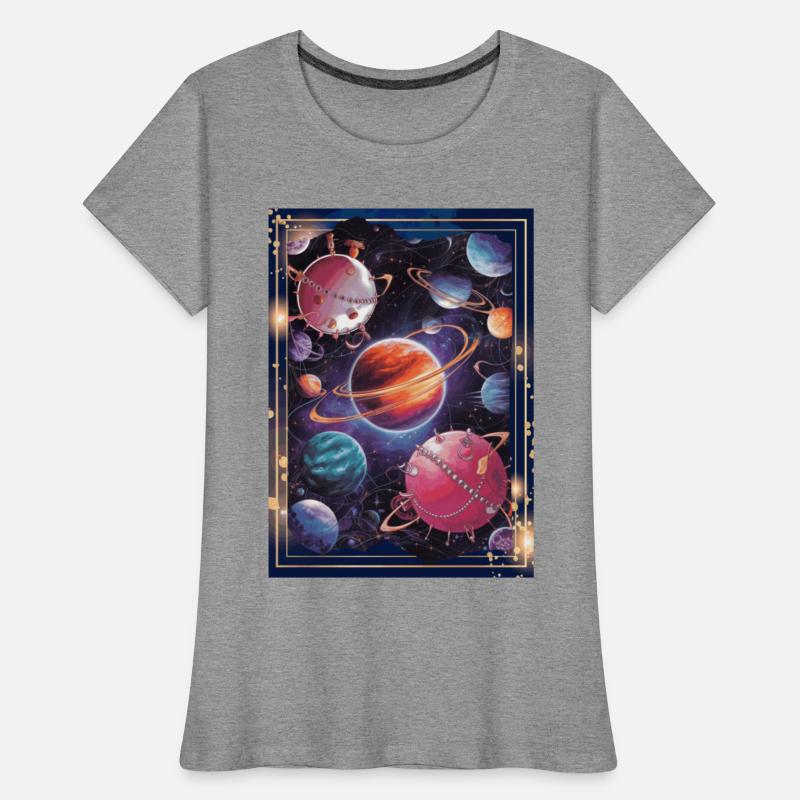 Cosmic Planetary Art Universe Design