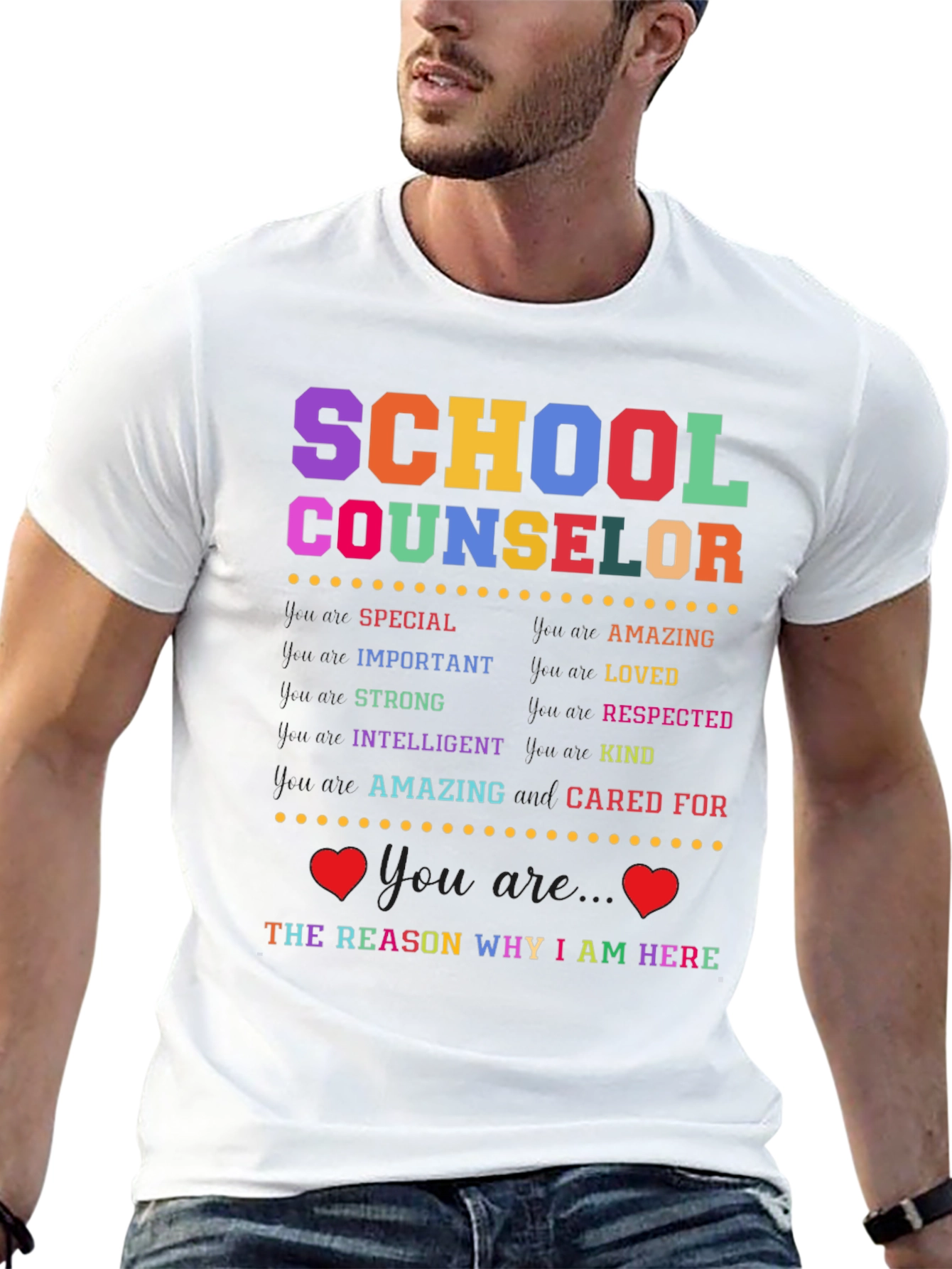 School Counselor Appreciation T-Shirt - Special Amazing