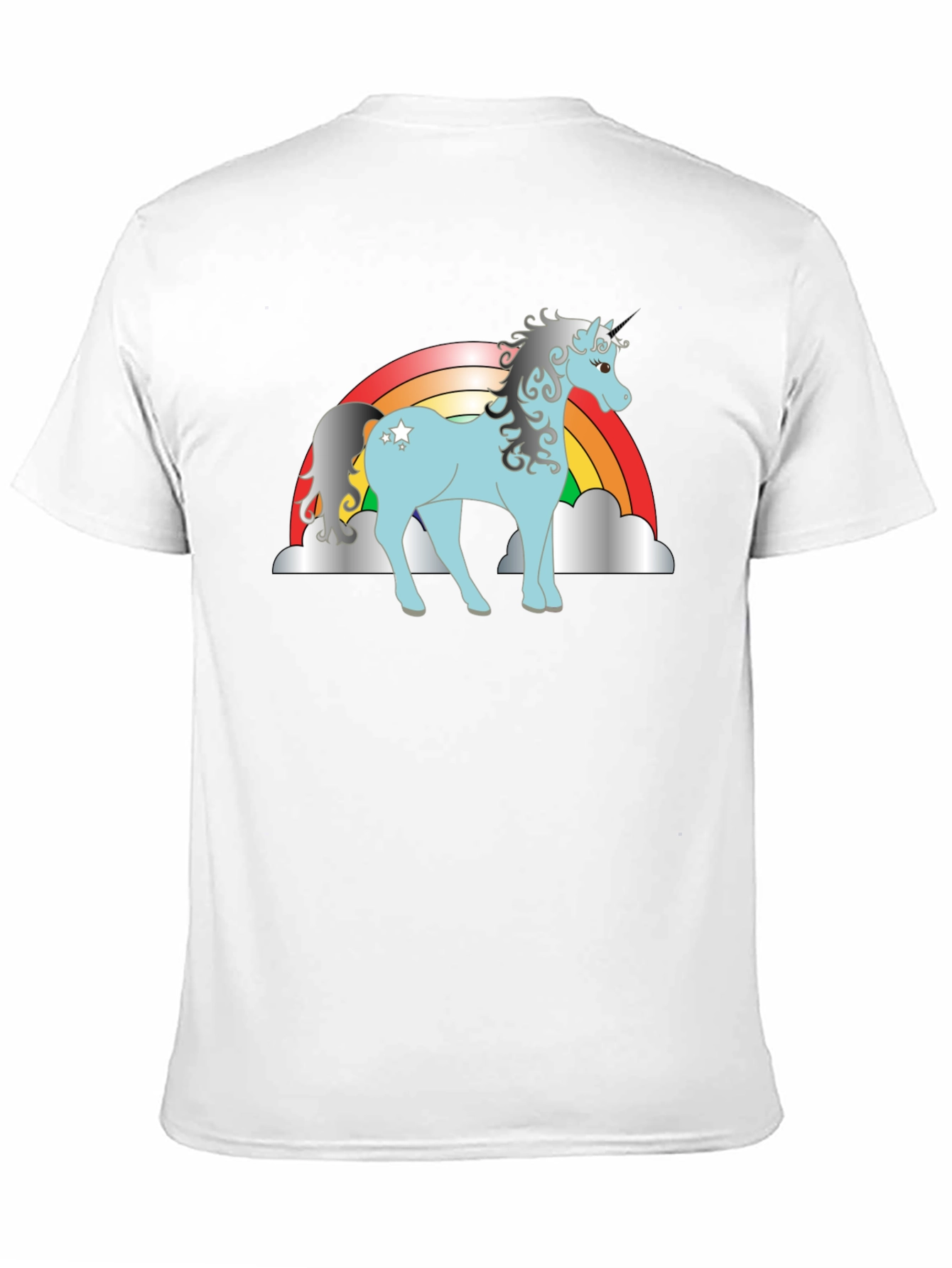 Unicorn Rainbow Graphic T-Shirt
