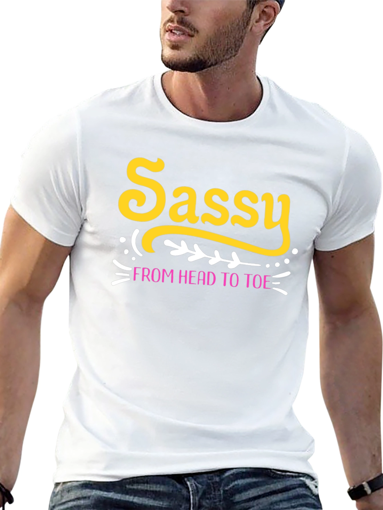 Sassy From Head To Toe Black Tee