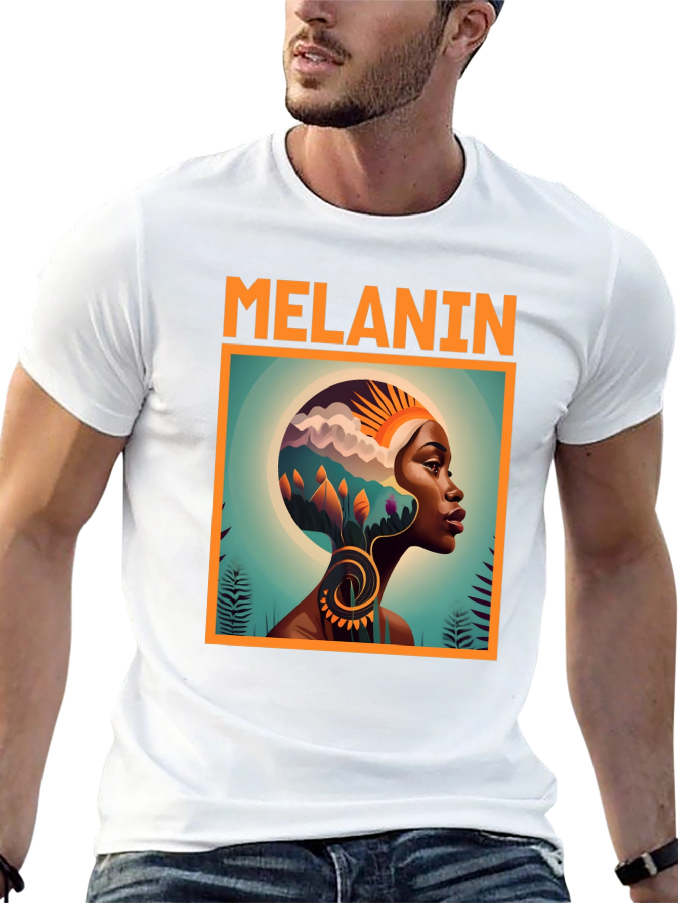 Melanin Graphic Tee - Black Pride