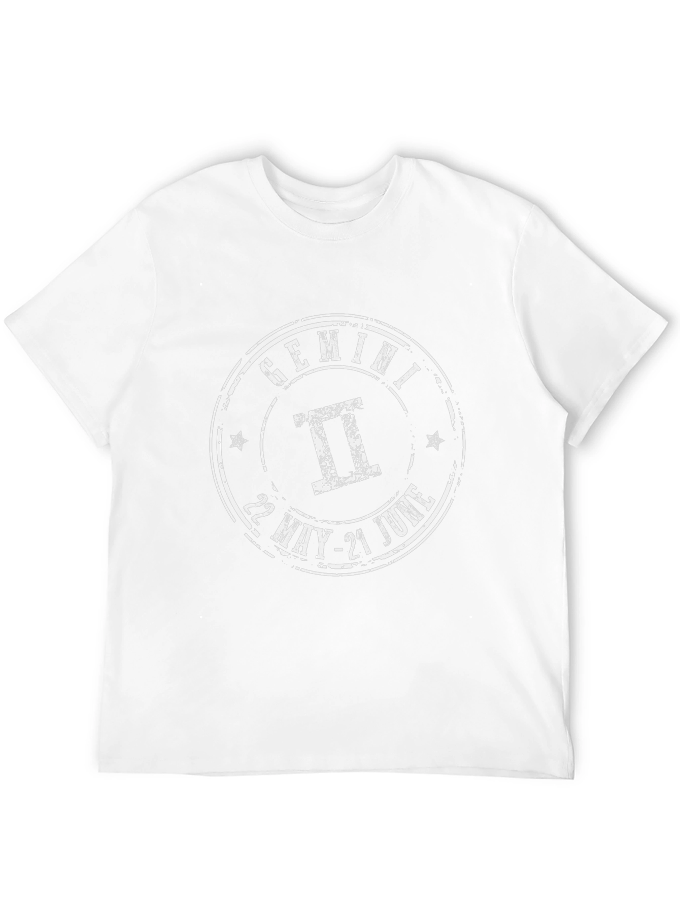 Gemini Zodiac Sign T-Shirt: May 22 - June 21