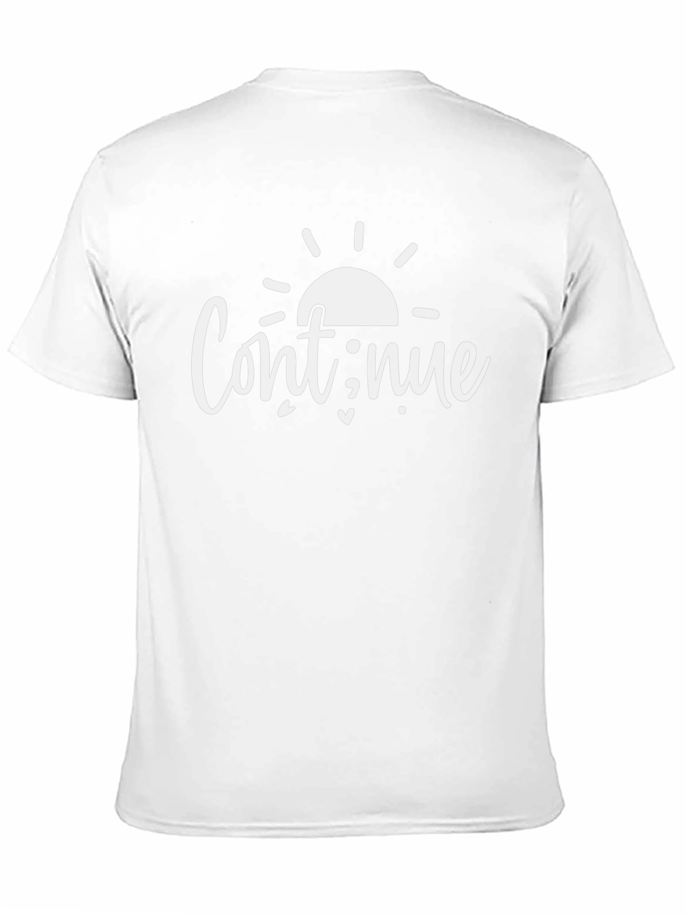 Continue Sunrise Graphic T-Shirt - Black