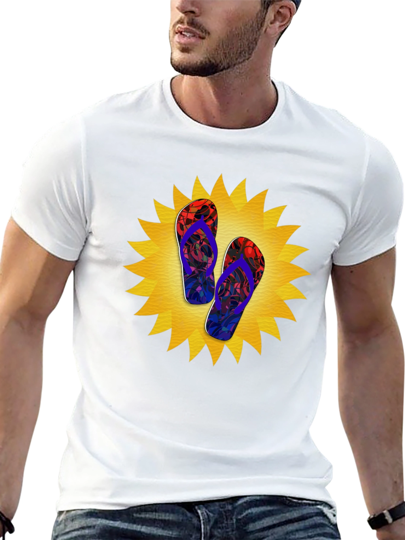 Flip Flop Graphic T-Shirt