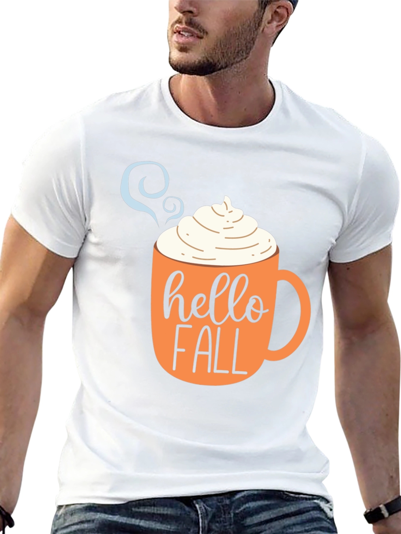 Hello Fall Coffee Mug T-Shirt
