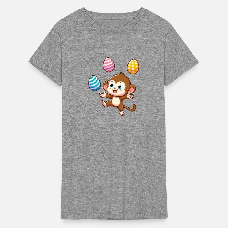 Easter Monkey Easter Egg Juggler Artist Design