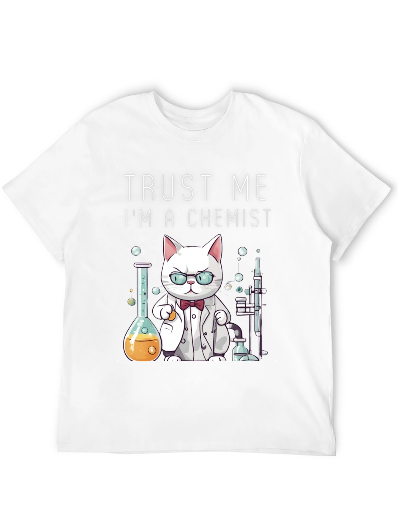 Trust Me Im a Chemist Cat T-Shirt
