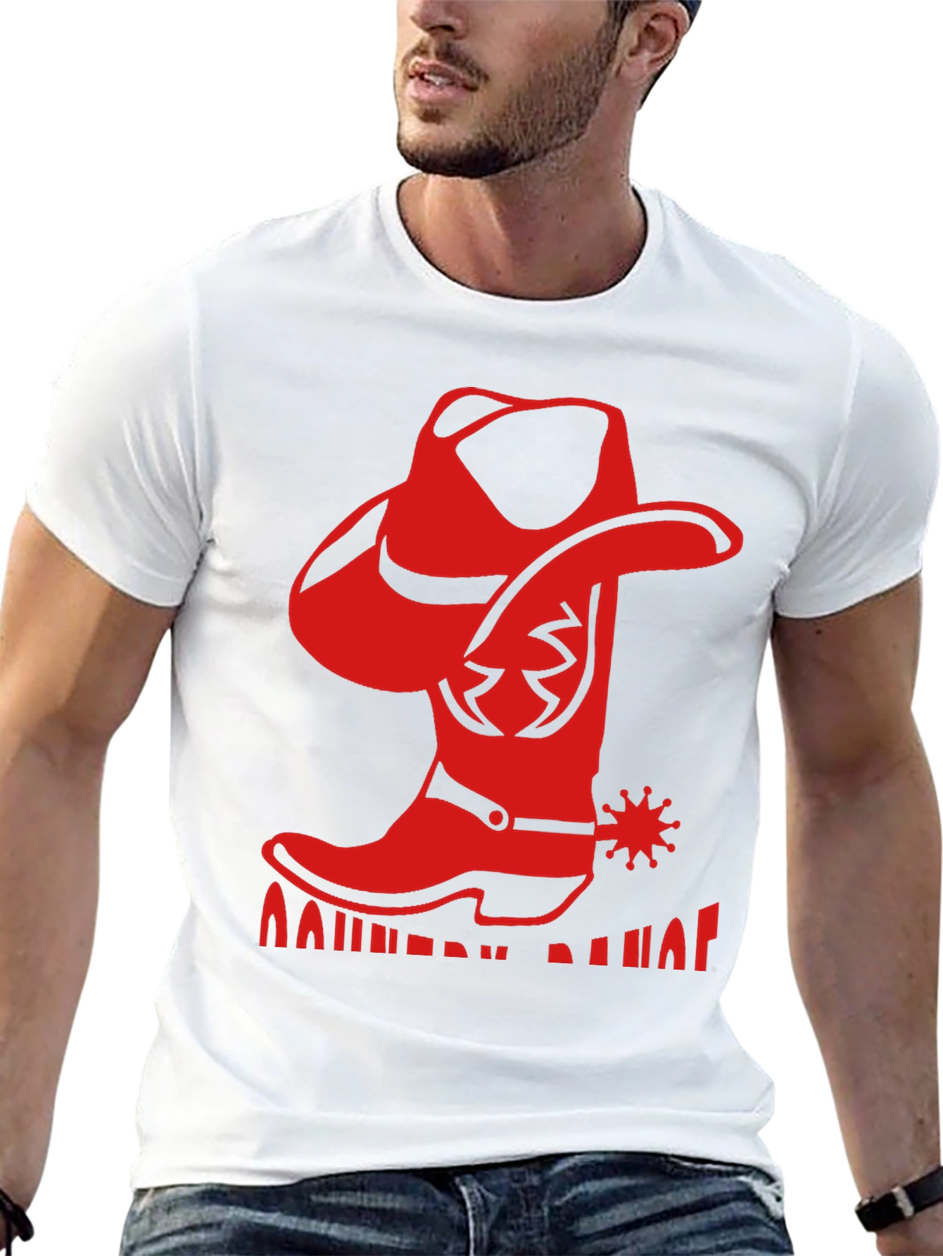Cowboy Boot T-Shirt - Western Style Graphic Tee