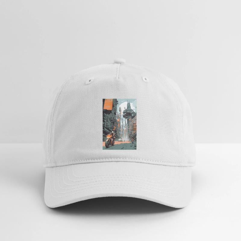 Futuristic Bike Run Through Neon City