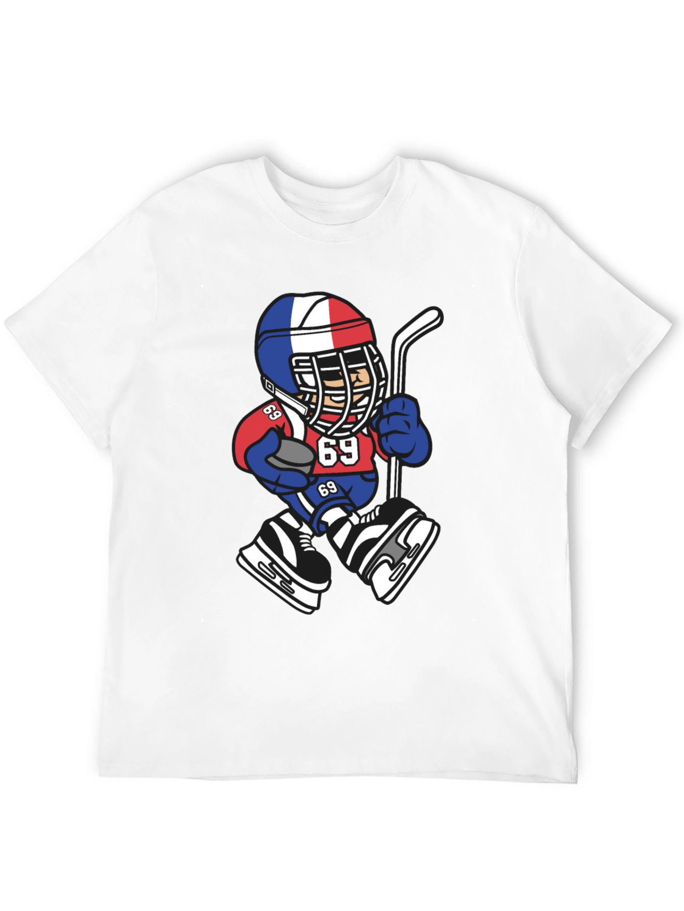 Hockey Player Graphic Tee