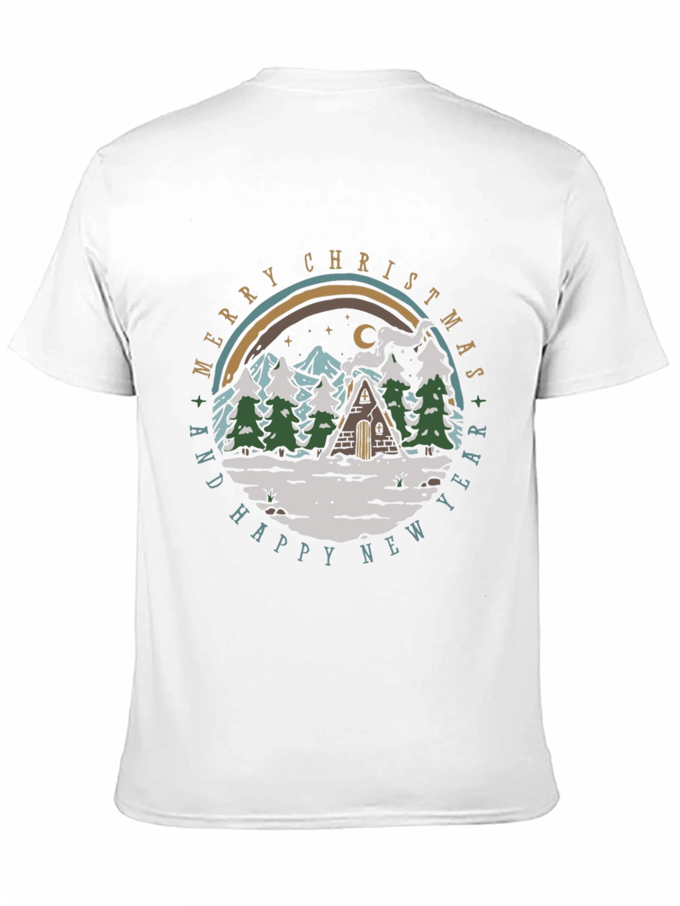 Merry Christmas & Happy New Year Graphic Tee